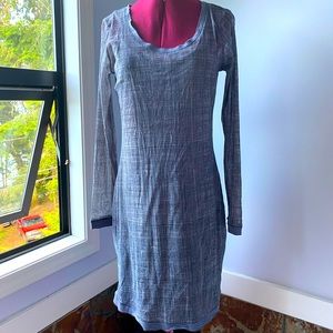 Sandwich long sleeve dress